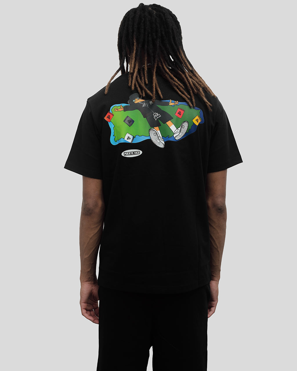 Mr.Zaa Island Black Tee