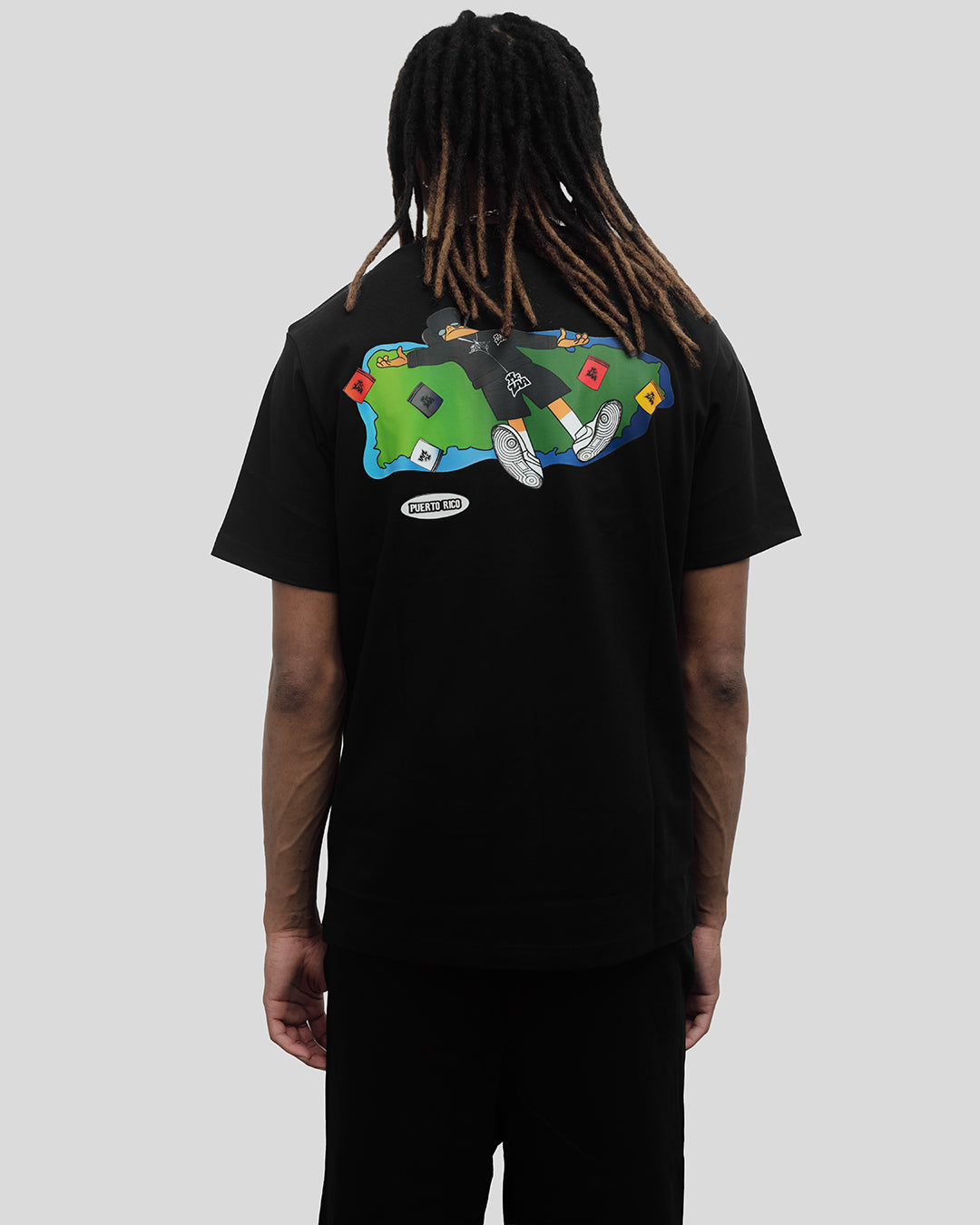 Mr.Zaa Island Black Tee