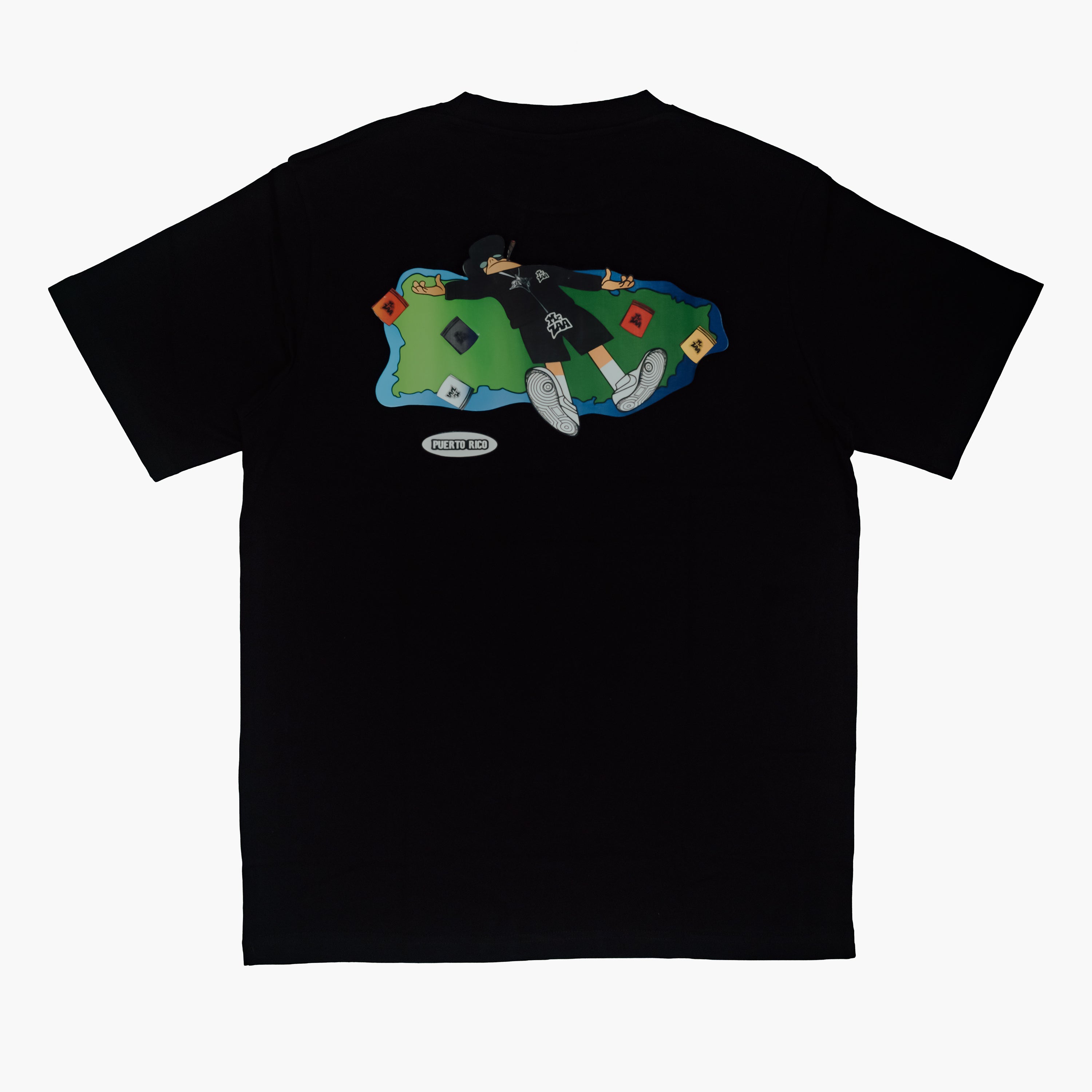 Mr.Zaa Island Black Tee