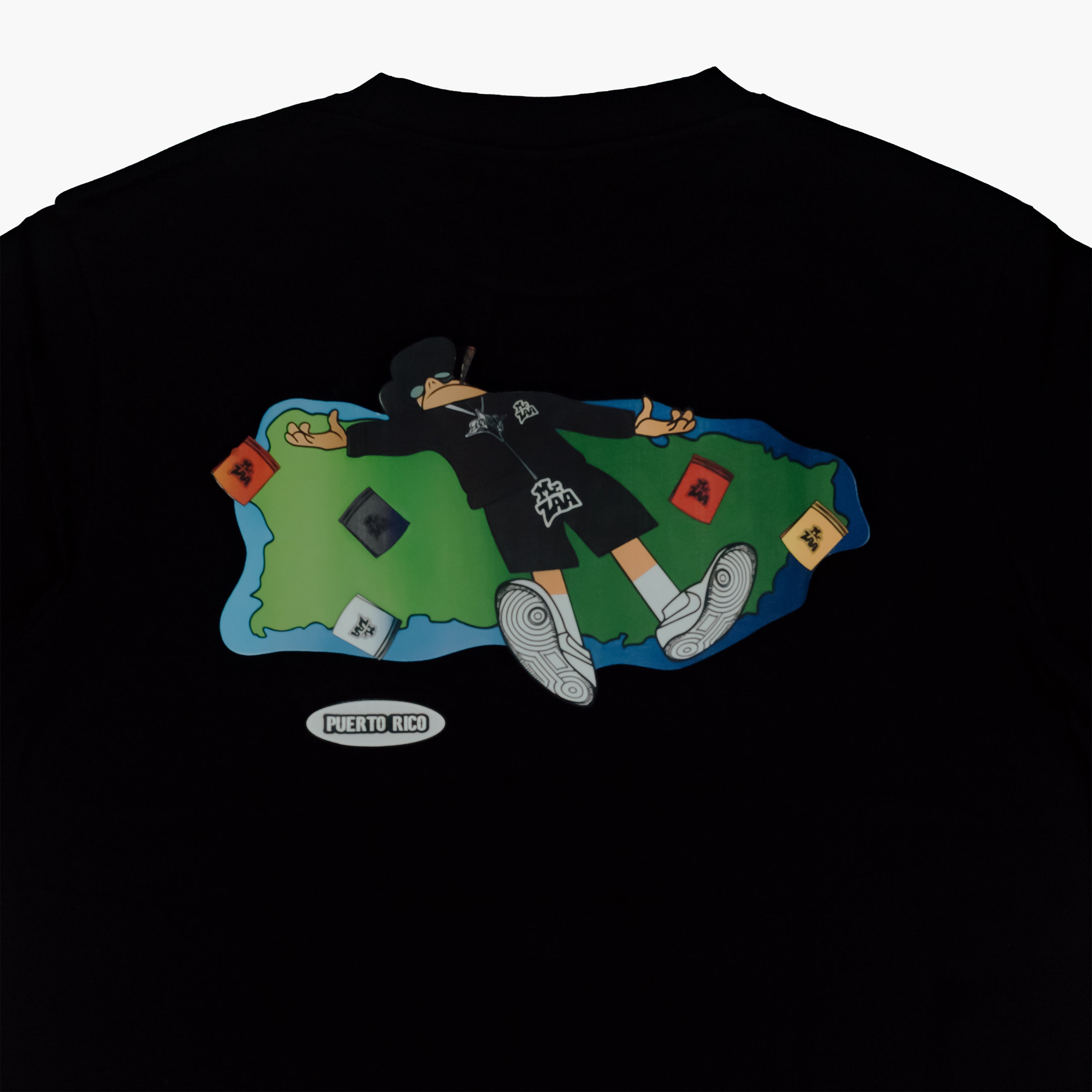 Mr.Zaa Island Black Tee