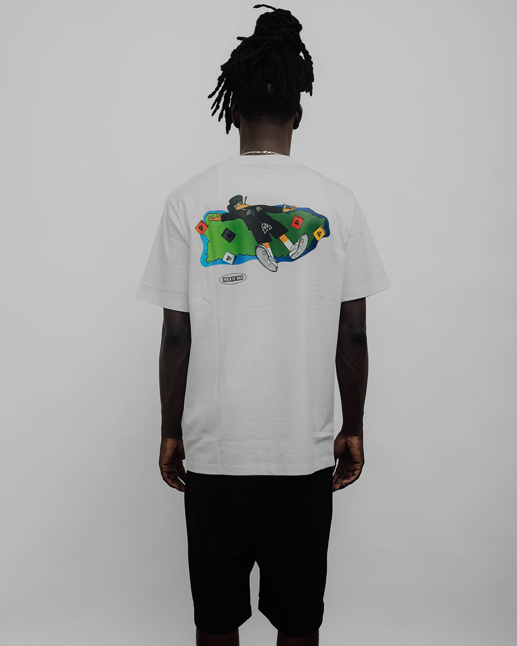 Mr.Zaa Island White Tee