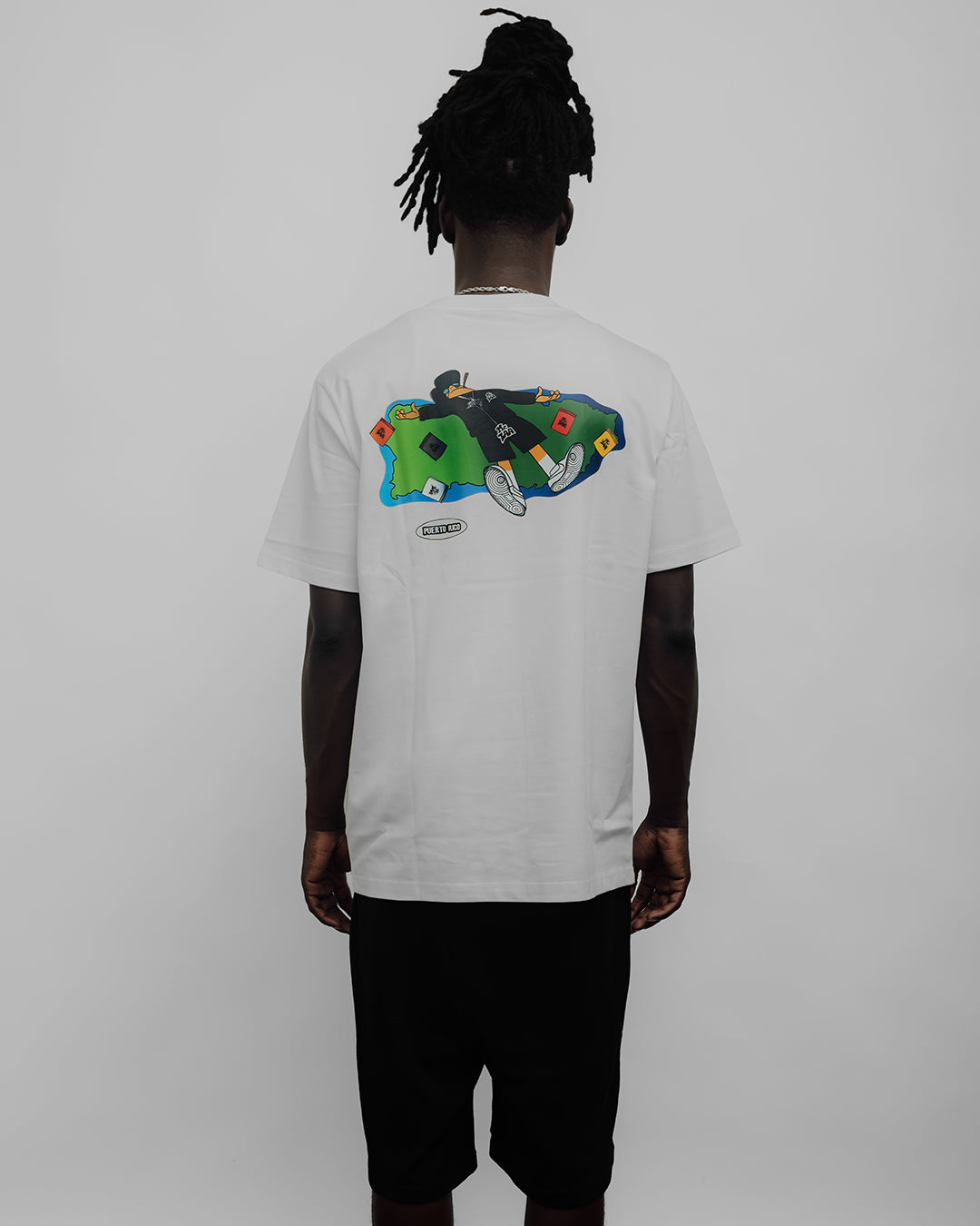 Mr.Zaa Island White Tee