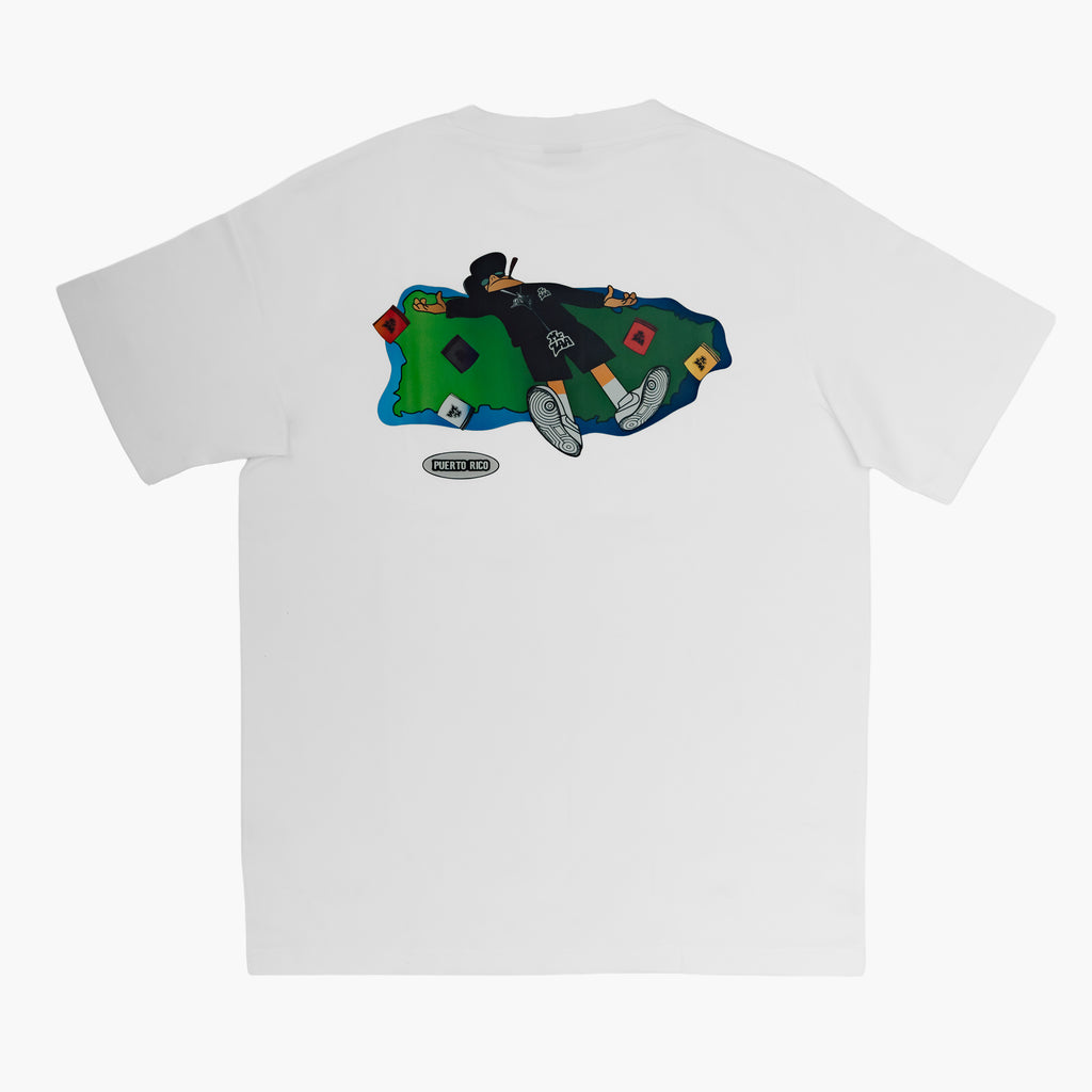 Mr.Zaa Island White Tee