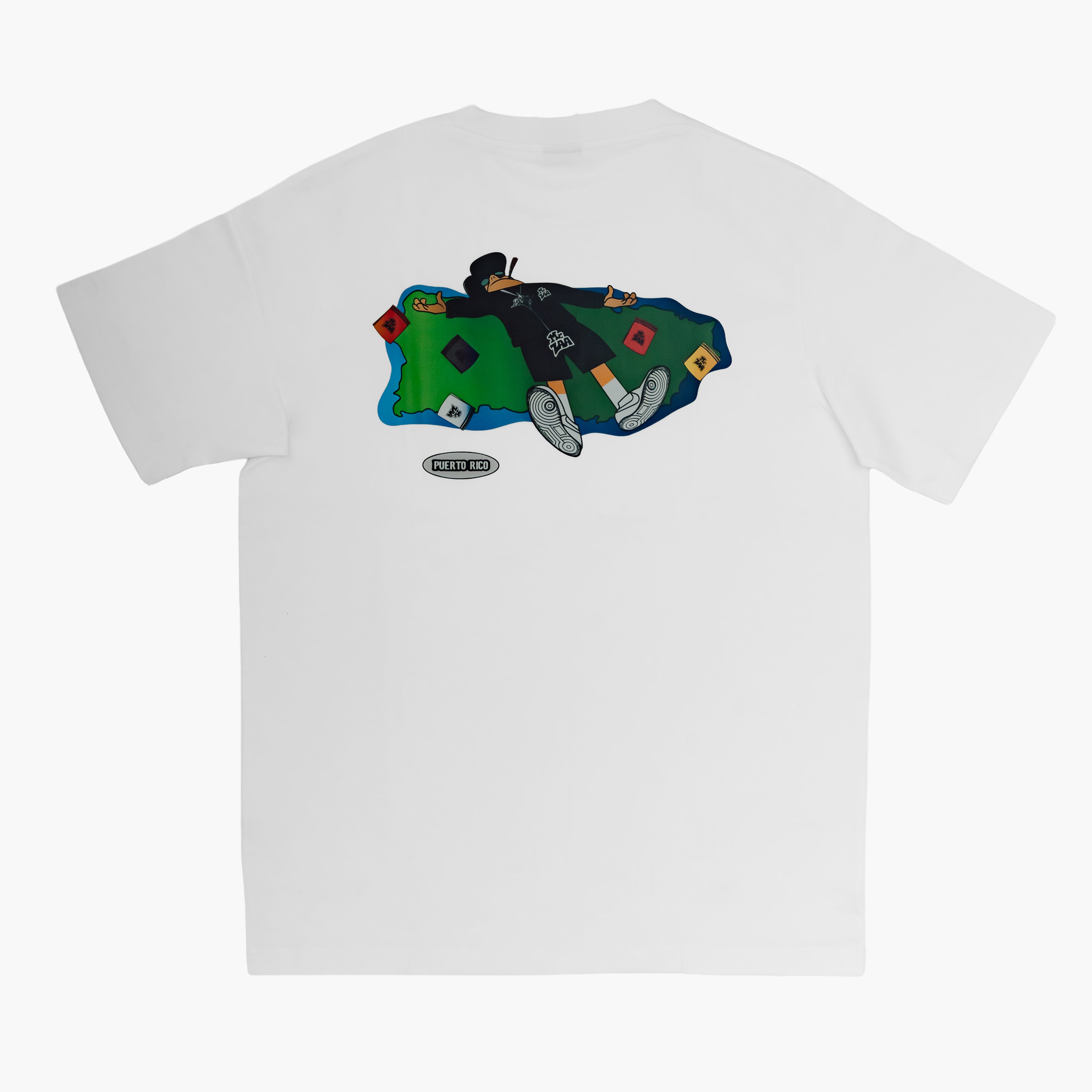 Mr.Zaa Island White Tee